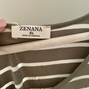 Never worn very cute Zenana tunic tank XL